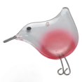 thumbnail image 2 of 4pcs Resin Decorative Pendant Exquisite Fine Crafted Bird Deer Red Beads White Beads Resin Hanging Decoration for Car Home Decor, 2 of 3