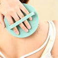 thumbnail image 3 of Soft Rubber Shower Scrubber, Gentle Exfoliating Bath Body Scrubber Glove, Deep Cleansing Shower Tool For All Skin Types, Massage and Removing Dead Skin (Sky Blue), 3 of 5