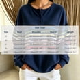 thumbnail image 3 of Enjoytime Sweatshirt for Women Striped Long Sleeve Half Button Pullover Tops Fall Fashion Casual Crew Neck Sweatshirts, 3 of 7