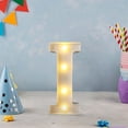 thumbnail image 6 of Tahtuvzn School Home Decor Letters Lights Alphabet Lamp LED Letter Lighting Light Illuminated Night Decoration for Birthday Party Wedding Room, 6 of 6