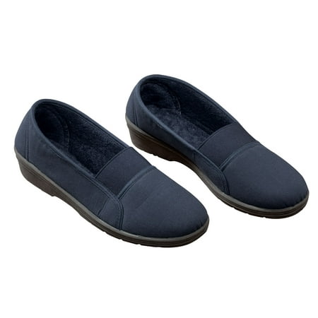 Comfort Slip Ons - Comfort Fit Elastic Slip Ons