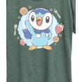 thumbnail image 3 of Pokémon - Cafe Piplup  - Women's Short Sleeve Graphic T-Shirt, 3 of 5