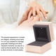 thumbnail image 4 of Caja Del Anillo ANGGREK de Joyería LED Terciopelo Color Champán, 4 of 7