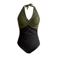 thumbnail image 4 of VJATTWR Womens Bathing Suits Women Swimsuits Halter Push up Bathing Suits, 4 of 5