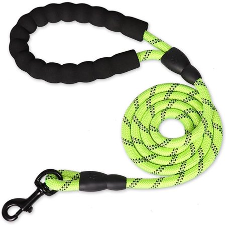 150/200/300cm Strong Dog Leash Pet Leashes Reflective Leash for Big Small Medium Large Dog Leash Drag Pull Tow (Color : Green, Size : 1.2cm 200cm)