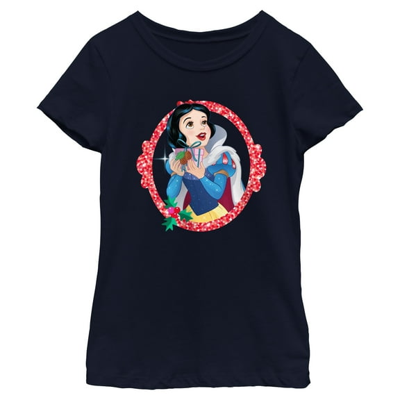 Girls Snow White and the Seven Dwarfs Magic Christmas T Shirt
