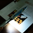 thumbnail image 3 of Hxlamzoo Handheld LED Magnifier - Acrylic Lens with 2-6x Adjustable & Portable Design for Office/Home/Studio (10.63"x5.12"), 3 of 5