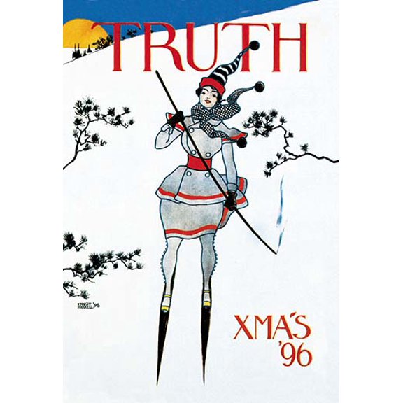 Truth: X-Mas '96 Fine art canvas print (20" x 30")