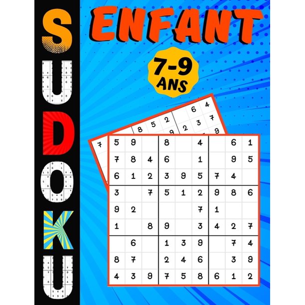 sudoku enfant 7 9 ans jeux pour jouer en famille 200 grilles trois niveaux avec instructions et solutions cadeau pour garcons et filles paperback walmart com