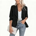thumbnail image 6 of Wowcloth Women's Blazer, Elegant Long Sleeve with Notched Lapel, Slim Fit Casual Wear for Office and Daily Use, 6 of 6