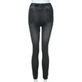thumbnail image 5 of Scyoekwg Womens Jeans Stretch Slim Fitness Leggins Denim Pant Casual Comfy Lightweight Fashion Classic Solid Color Trousers (Black,M), 5 of 5