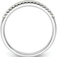 thumbnail image 3 of 14K White Gold Diamond Wedding Band (Size 7) Made In India rm2203b-010-waa, 3 of 6