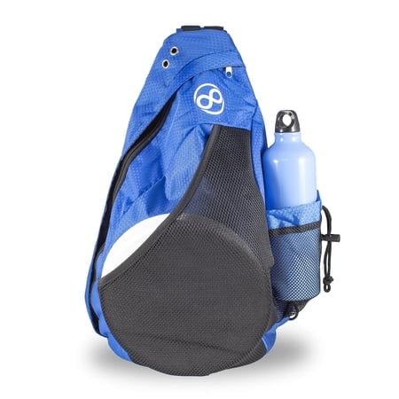 Infinite Discs Sac à Dos de Golf Slinger pour Disque pour un Rangement Rapide des Disques, 6-12 Disques dans Votre Sac (Bleu)