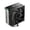 Black, variant on Quiet Desktop CPU Coolers With White Fan Coppers Base And Dynamic Lighting Efficient Computer Heat Sink