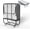 31inch, variant on THAILE Folding Bed with 5” Airflow Memory Foam 75" x 38" Comfort Mattress and Wheels, 17” Metal Bed Frame, Twin