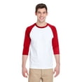thumbnail image 1 of Gildan Heavy Cotton Adult 3/4 Raglan Tee, 1 of 1