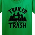 thumbnail image 4 of Inktastic Trailer Trash Camping Humor Youth T-Shirt, 4 of 5