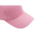 thumbnail image 3 of Pink Velcro Closure Adult Unisex Baseball Cap, 3 of 6