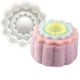 thumbnail image 5 of Set de Molde de Flor Circular, Molde para Pasteles, para Decoración, de Acero Inoxidable, Diseño de 2 Niveles, Resistente, para Boda, para Pastelería, para Comedor, portátil, con Base de, 5 of 9