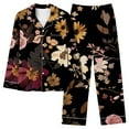 thumbnail image 2 of WFJCJPAF 2025 New Halloween Butterfly Pajama for Women,Women Casual Fashion Printed Long Sleeve Casual Tops Pants Pajamas Suit,Halloween Pajamas Women - Multicolor M, 2 of 5