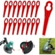 thumbnail image 1 of 100 Pcs Replacement Plastic Blades (Red), Lawn Mower Edger Blade Plastic Blades for Garden and Lawn Edger, 1 of 5