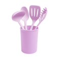 thumbnail image 1 of Juego de Utensilios Ekco Trends con Canister de 5 Piezas – Rosa, 1 of 4