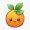 1pcs, variant on Clementine Sliced Fruit Decor Art Vinyl Sticker