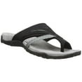 thumbnail image 2 of CAROOTU Open Toe Women Sandals for Summer Beach Arch Support Design Flip Flop Flat Heel, 2 of 6