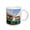 White, variant on 3drose, Artistic Pottery Decor, Taos, New Mexico, Usa., 11oz Two-tone Yellow Mug