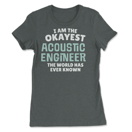 Funny Acoustic Engineer T-Shirt - I'm the Okayest!