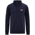 thumbnail image 2 of Men's Levelwear Navy Carolina Hurricanes Chameleon Quarter-Zip Sweatshirt, 2 of 3