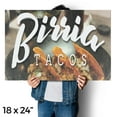 thumbnail image 4 of Birria Tacos Vinyl Decal 2 Pack of 18 Inch x 24 Inch Weatherproof Heavy-Duty Adhesive Backing | Authentic Mexican Cuisine, Food Trucks, Street Food | Made in USA, 4 of 6