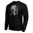 thumbnail image 2 of Men's Starter  Black Detroit Red Wings Half Helmet Team Logo Pullover Sweatshirt, 2 of 3