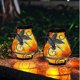 thumbnail image 3 of Outdoor Hanging Portable Torch Flame LED Solar Lantern Light Hummingbird, 3 of 5