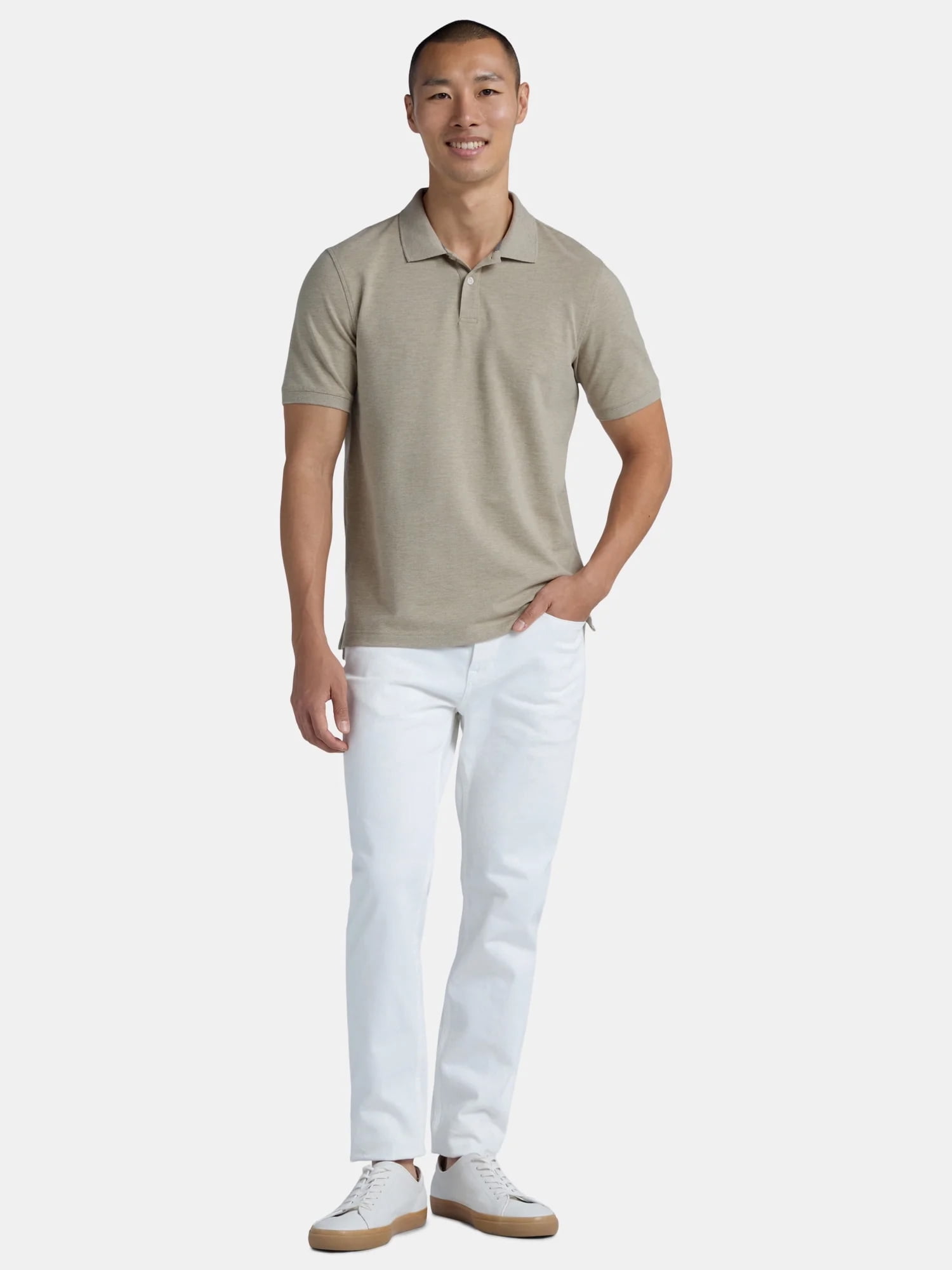 George Men’s and Big Men’s Pique Polo Shirt, Sizes S-3XL