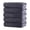 Gray, variant on SLYNSHome 5Pcs Cotton Bath Towels 23.6x11.8 inch Hotel and Spa Towels Purple Ultra Soft Quick Dry Highly Absorbent Facecloth for Shower,Gym,Pool