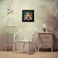 thumbnail image 4 of Penner, Janelle 12x12 Black Modern Framed Museum Art Print Titled - Holiday Santa IV Dark Green, 4 of 5