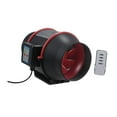 thumbnail image 4 of yotijay 4 in Exhaust Duct Fan Extractor Fan Ventilators Sheds Camping Yacht Portable Ventilators Ventilation Fan for Office Bathroom RV with RC, 4 of 7