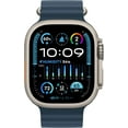 thumbnail image 2 of Restored Apple Watch Ultra 2 49mm Titanium (LTE) w/ Blue Ocean Band - Refurbished Fair Condition, 2 of 6