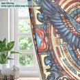 thumbnail image 4 of Yayeee Window Curtains Set of 2 for Living Room Light Filtering 63"x42", Blue Geometric Eagle, 4 of 7