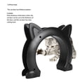 thumbnail image 3 of Porte Intérieure de Chat, Porte Décorative de Trou de Chat Installation Facile pour le Mur pour Chiot Blanc, Noir, Brun, 3 of 8