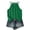 Dark Green, variant on Womens Halter Tops Back Bow Tie Sleeveless Blouse Casual Loose Fit Keyhole Back Camisole for Daily Wear Purple XXL