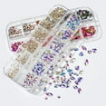 thumbnail image 5 of 12Gird Box Multi Size AB/Colorful Non-Hotfix Rhinestones Flatback Crystal Diamond Gems 3D Glitter Nail Art Luxurious Decorations, 5 of 90