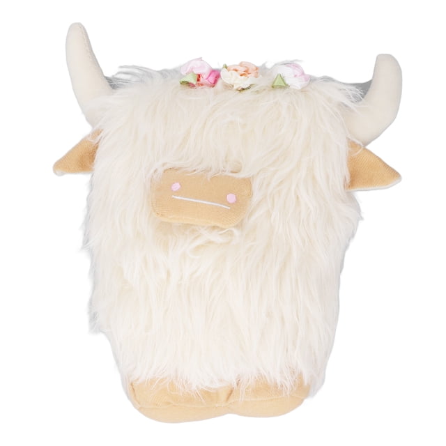 Muñeco de peluche de vaca de las Tierras Altas, muñeco de peluche de vaca de las Tierras Altas, juguete de peluche de vaca de las Tierras Altas, resistente y duradero