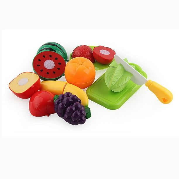 Feltree Simulation cuisine jouet jouets liquidation enfants en plastique fruits  légumes coupe jouets ensemble éducatif semblant jouet cadeau pour les  enfants 