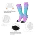 thumbnail image 6 of Balery Multicolor Glitter Fun Novelty Socks Men'S Women'S Crew Socks Funny Crazy Novelty Socks Quirky And Cool Socks, 6 of 9