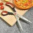 thumbnail image 3 of Gnmfd Stainless Steel Pizza Scissors with Removable Blade, Fast Pizza Cutter and Server Tool for Kitchen Cooking Parties BBQ Home Entertaining Use, 3 of 9
