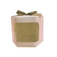 thumbnail image 1 of Conjunto de cajas de regalo de papel Kraft de 12 con ventana transparente y bolsas de envoltura de seda, pequeñas, blancas Feliz Sencillez, 1 of 5