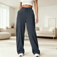 thumbnail image 2 of Women Bottoms Women Trousers Sports Pants Casual Pants Elastic Waistbands., 2 of 9