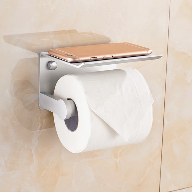 unbranded Portarrollos De Papel De Aluminio Con Repisa Para Teléfono Y Accesorios En Y Restaurante